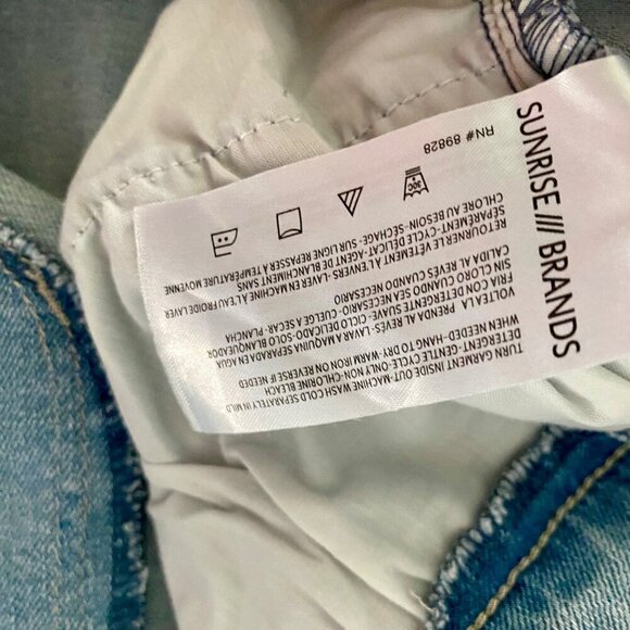 Skinnygirl Mid Rise Skinny Crop Light Wash Jeans Women's Size 16W NEW NWT - Picture 7 of 11